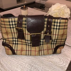 Original Burberry Leather Bag